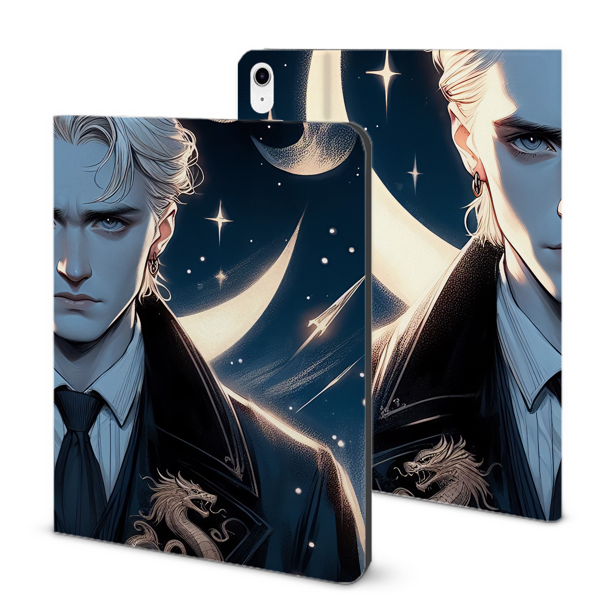 （画像用） Harry Potter ハリー・ポッターシリーズ IPad ケース ブック型 PUレザー TPU 耐衝撃 軽量 薄型 ペン収納なし 全面保護 IPad 各モデル対応